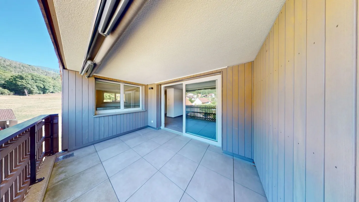 Première occupation ! Appartement en duplex exclusif de 3,5 pièces avec grande galerie et vue - Photo 14 sur 15
