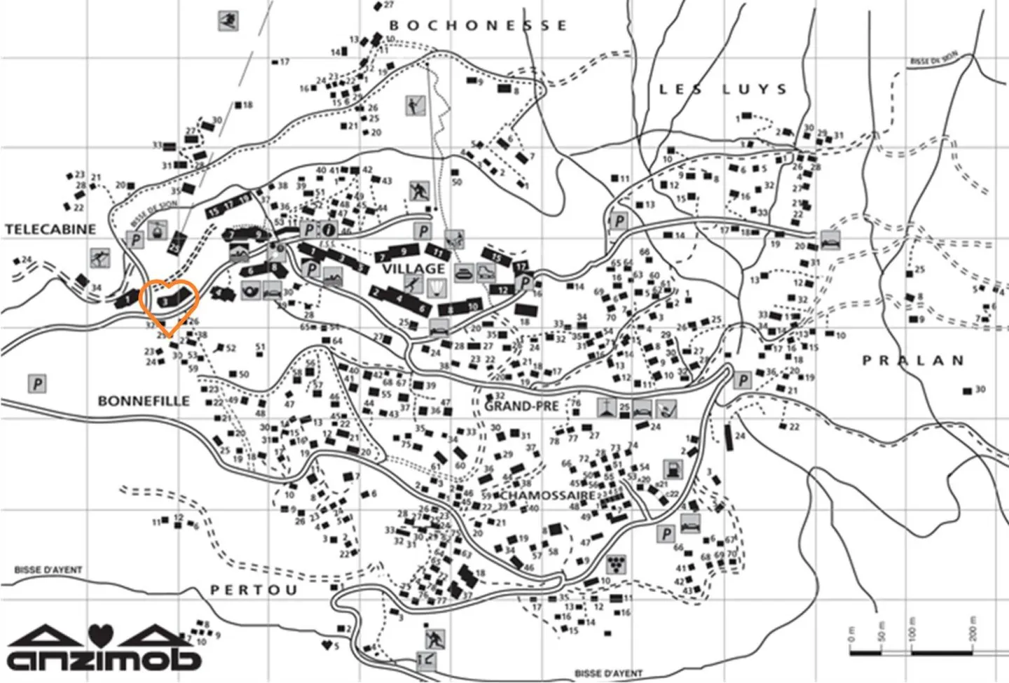 Zweizimmerwohnung in Anzère - Foto 9 von 10