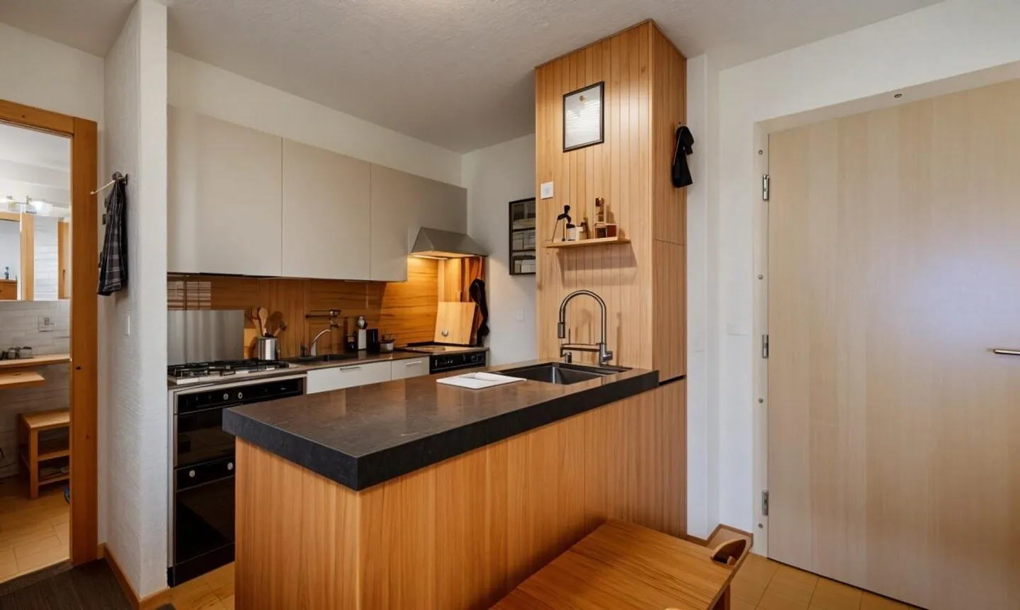 Charmante Wohnung mit Bergblick - Foto 5 von 11