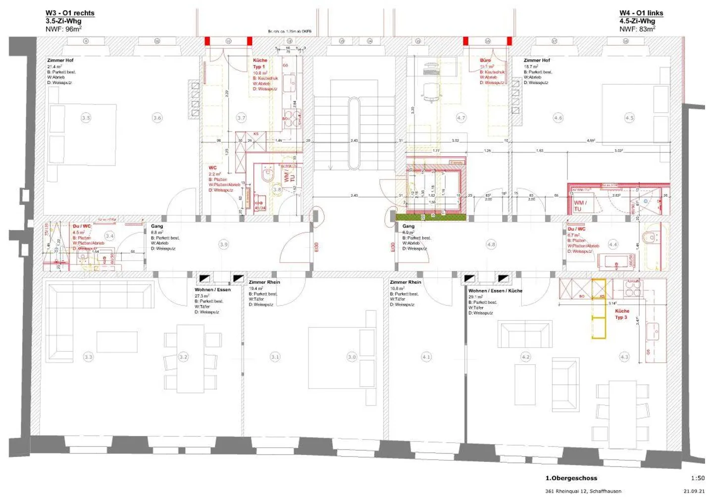 Modern Old Building Apartment Directly on the Rhine - Photo 10 of 10