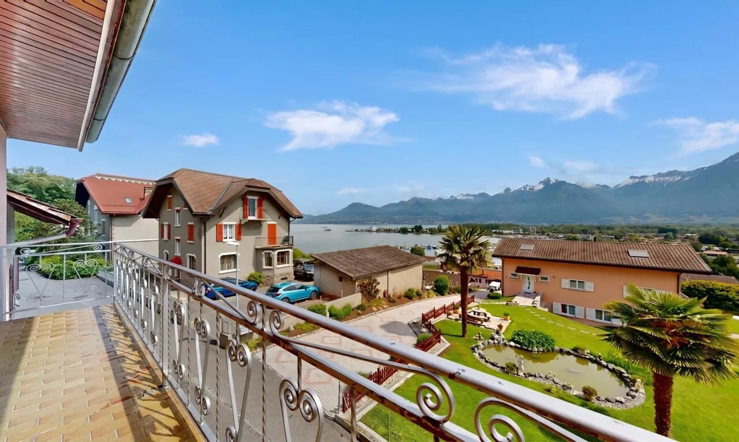 Le Bouveret: Casa plurifamiliare - Fascino del villaggio e vista - Foto 4 di 10
