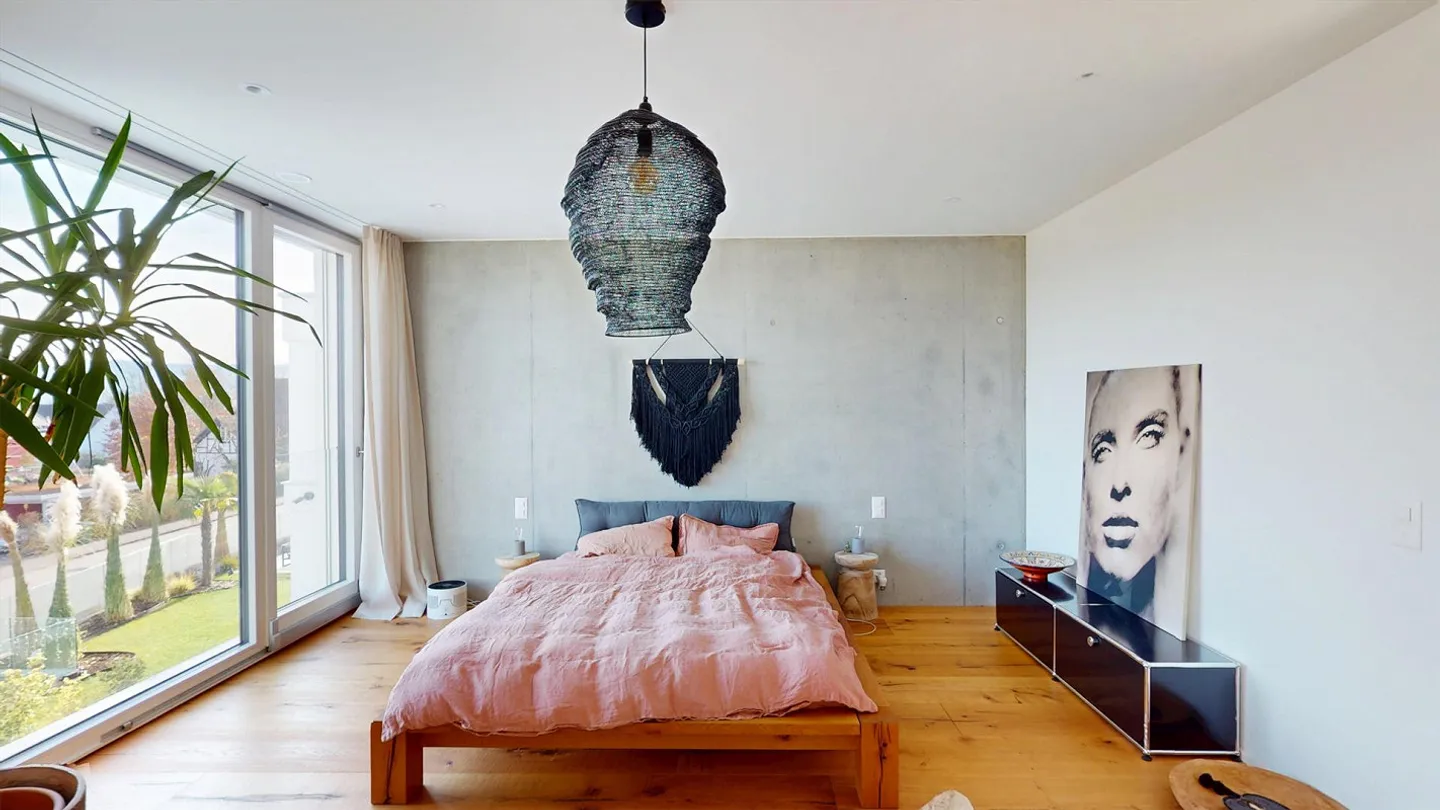 Oberwil Prime Location: Modern, Light-Filled 6-Room Villa with Pool, Garden and Separate Apartment - Photo 11 of 14