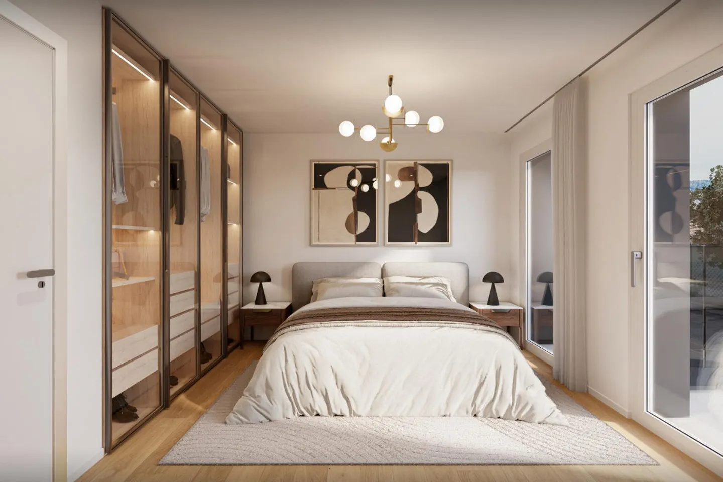 New construction project "Drei Halden" - exclusive 4.5-room penthouse apartment - Photo 4 of 9