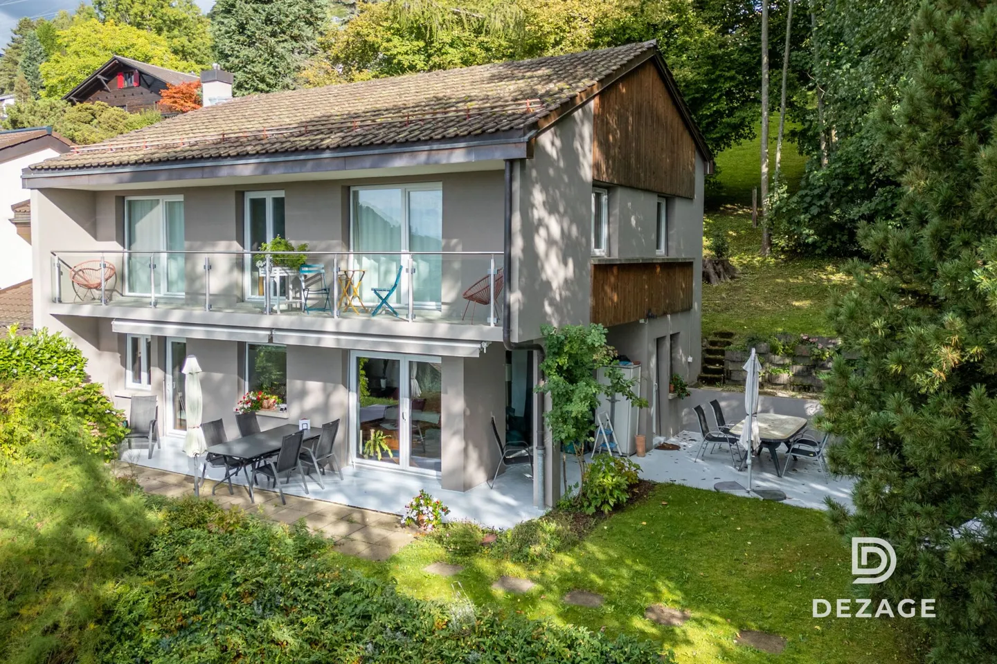 Vista panoramica e calma assoluta a 5 minuti dal centro di Montreux - Foto 16 di 17