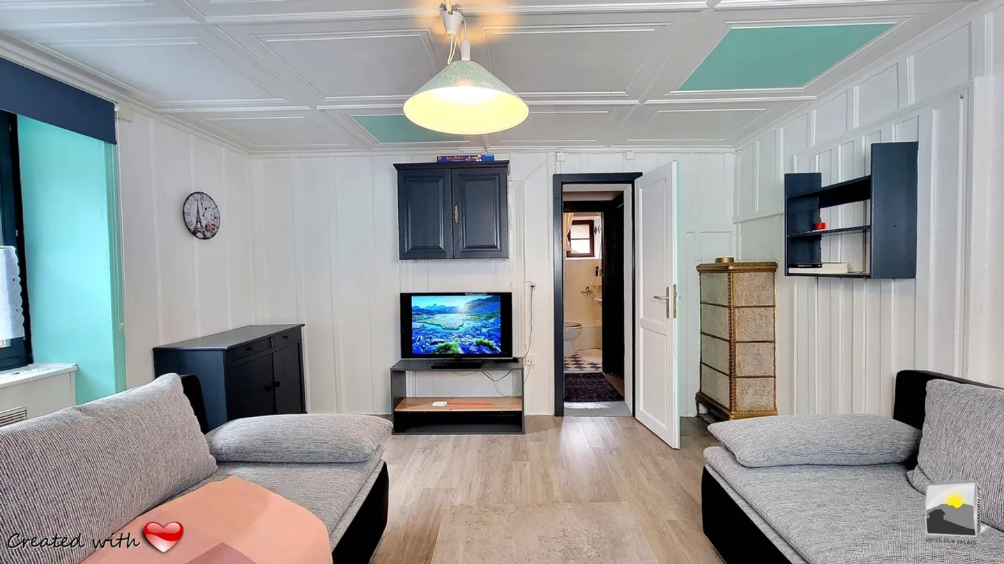 Val de Bagnes / CHAMPSEC, io sono "TINY": appartamento di 2,5 stanze di 42 m² in vendita in Vallese - Foto 10 di 17