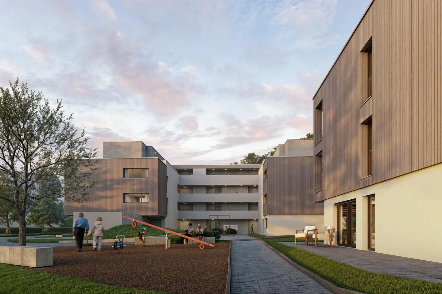 Chanélaz - 2,5 locali su piano con terrazza e giardino. - Foto 7 di 7