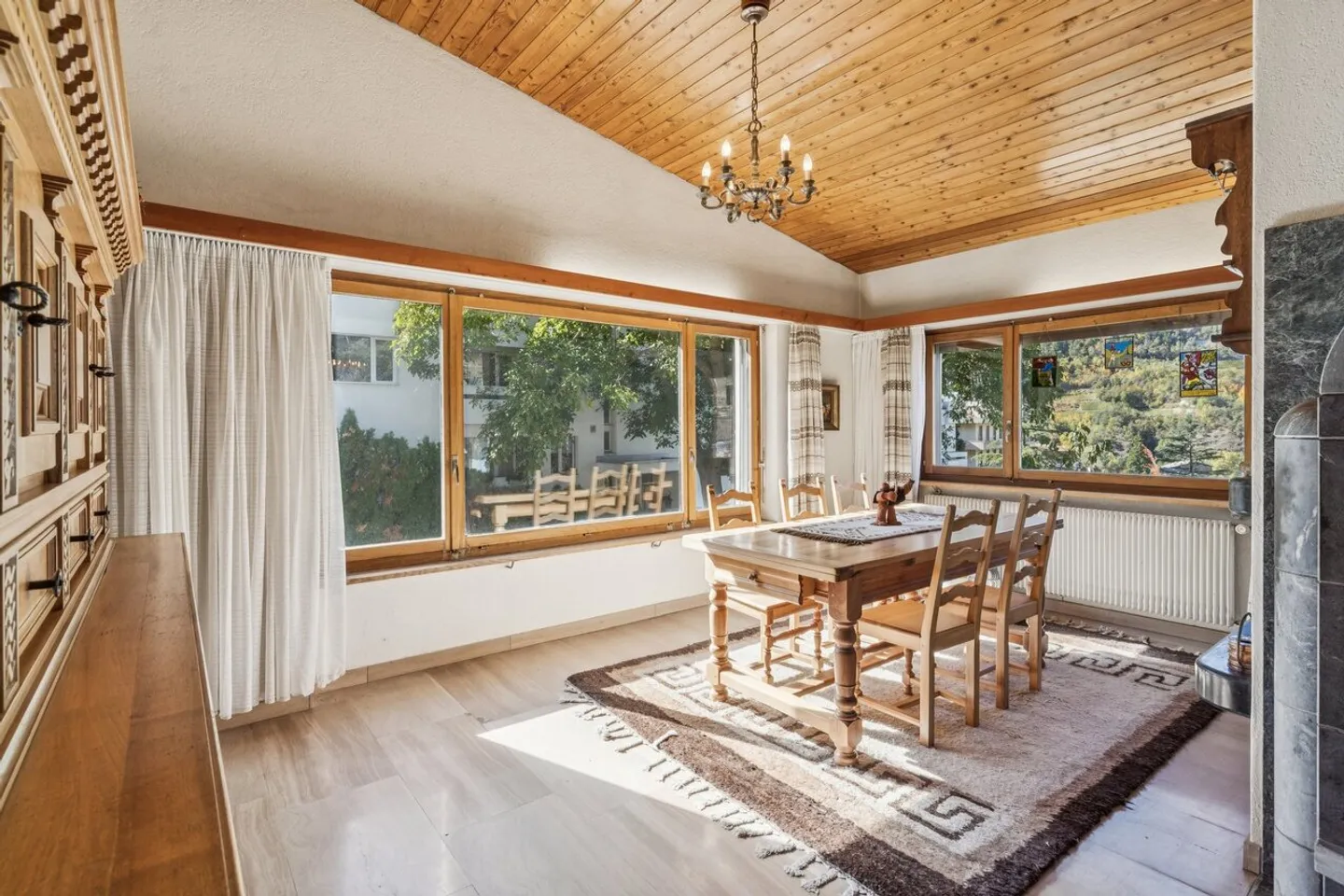 Maison de colline tranquille à Visp avec grand terrain et vue - Photo 5 sur 13