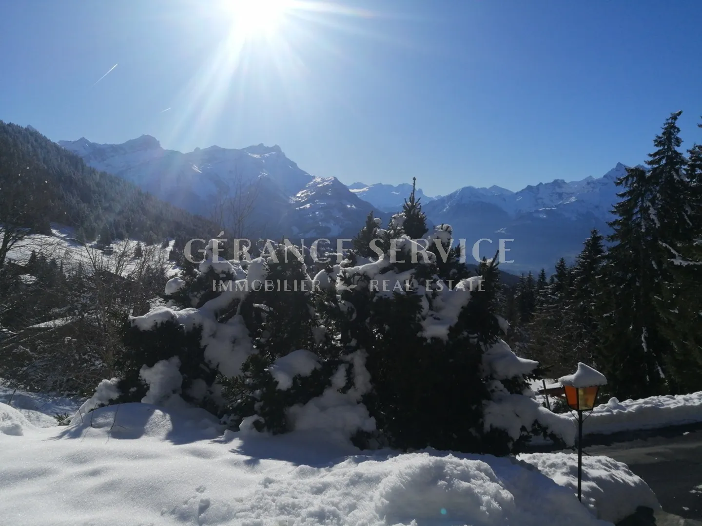 Appartamento 3 camere a Villars, vista mozzafiato, accesso agli sci - Foto 1 di 22