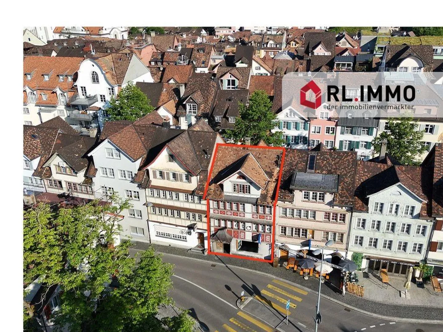 Charmantes Wohn- und Geschäftshaus im Herzen von Altstätten zu verkauf - Foto 1 von 4