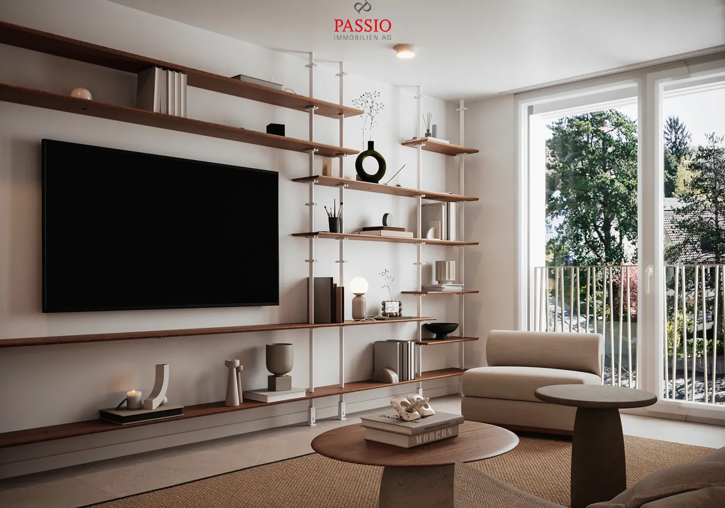 Moderne 4.5-Zimmerwohnung mit zeitloser Architektur und hoher Qualität - Foto 5 di 9