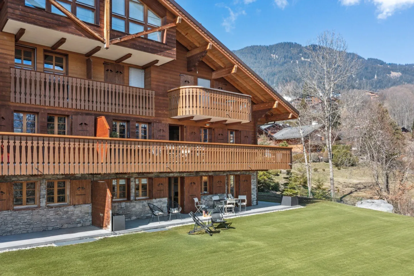 «Herrlicher 4,5-p-Kamin, privater Garten, Aussicht, 2 Parkplätze» - Foto 4 von 26