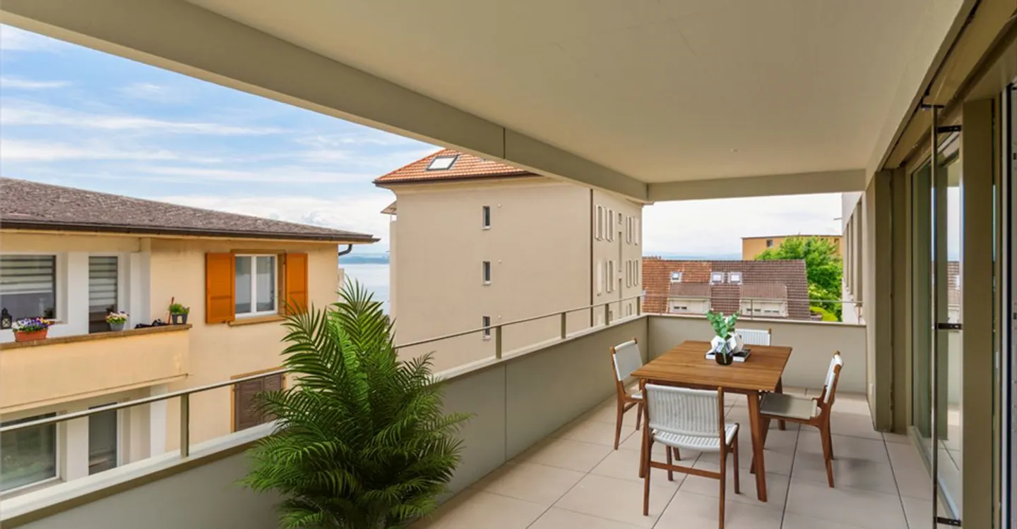 Appartement de standing avec terrasse - Photo 3 sur 8