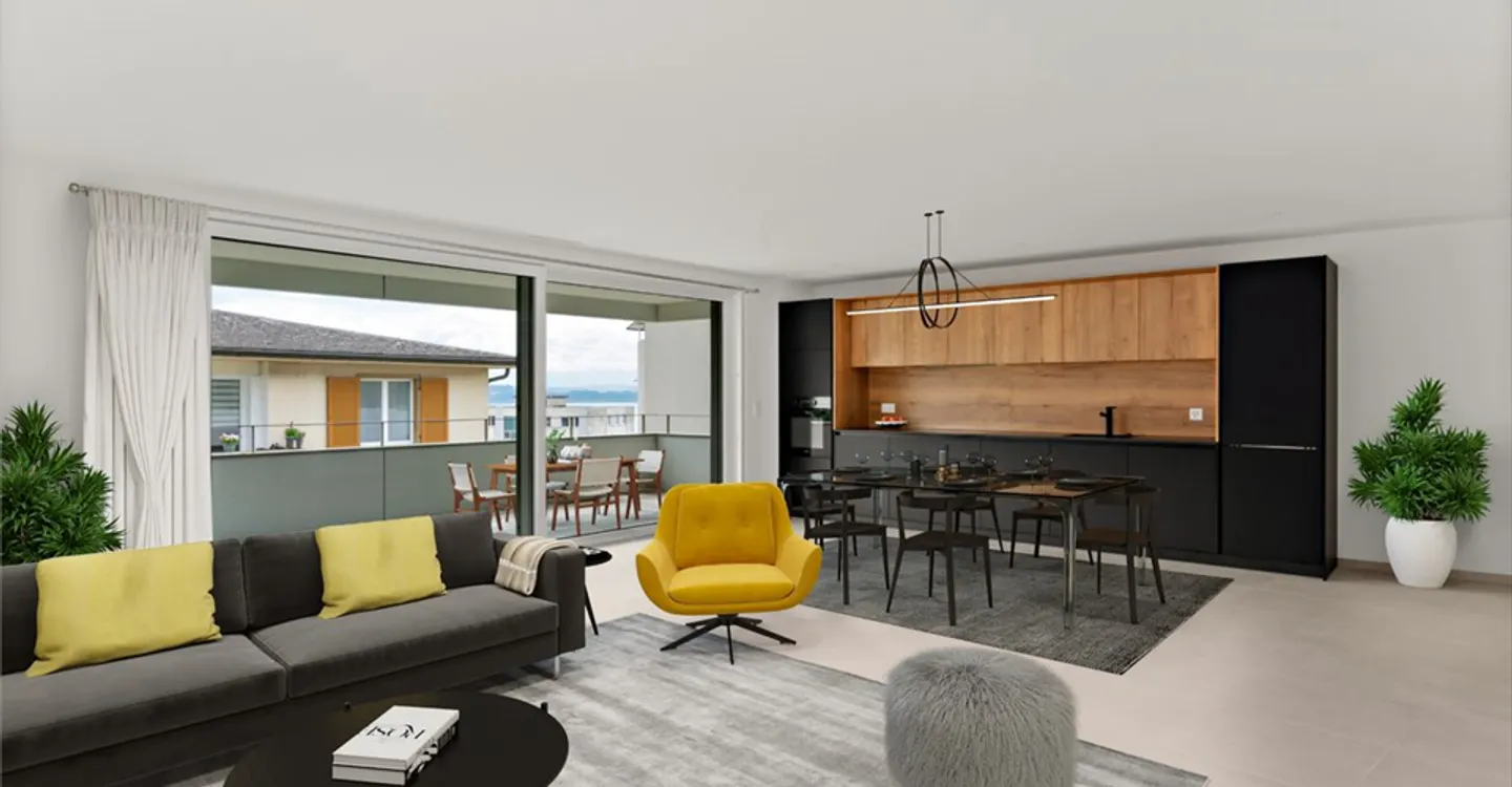 Appartement de standing avec terrasse - Photo 1 sur 8