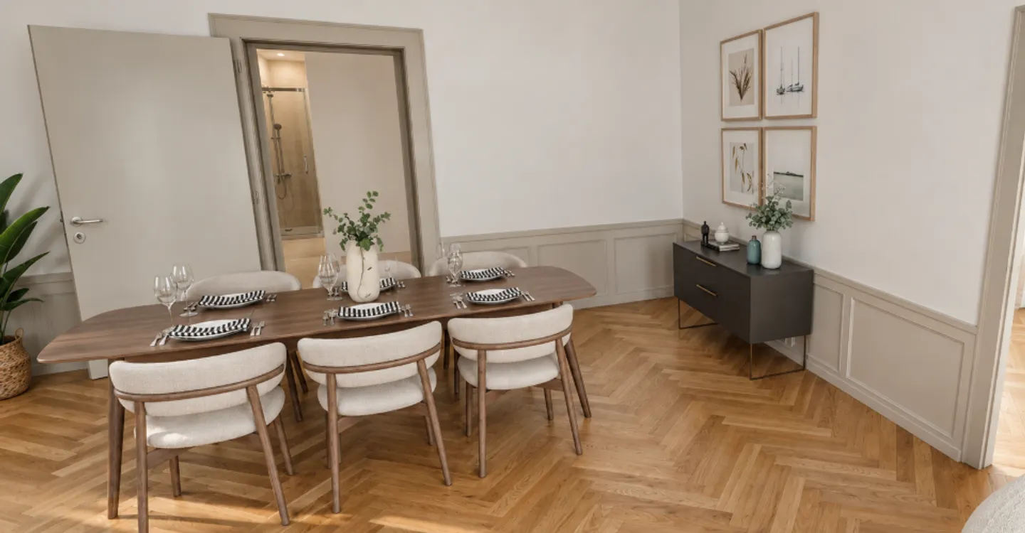 Geräumige 3,5-Zimmer-Wohnung im 1. Stock - Foto 3 von 5