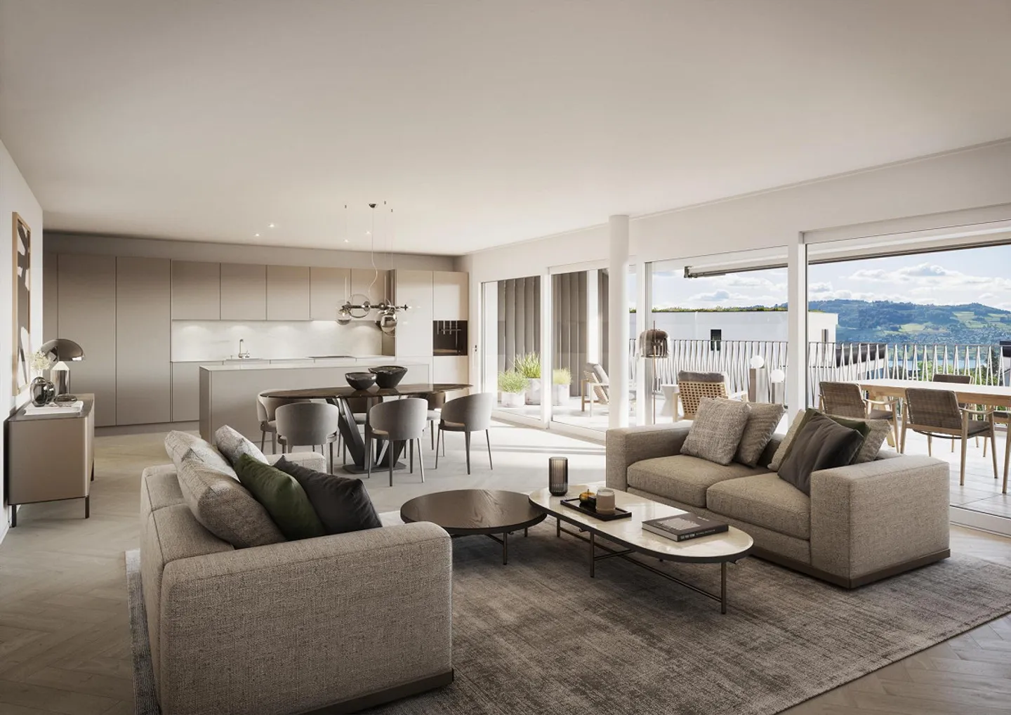 Maisonette-Wohnung mit Seesicht - Foto 2 von 4