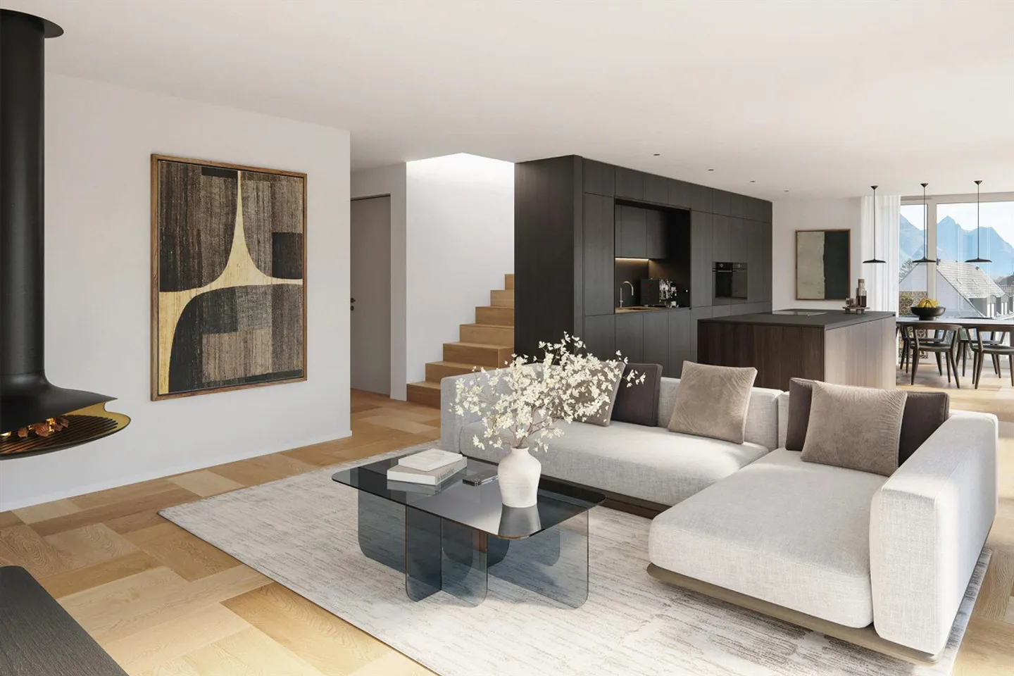 Appartamento Attico Nuovo 4.5 locali con Terrazza sul Tetto 4.B - Foto 1 di 12