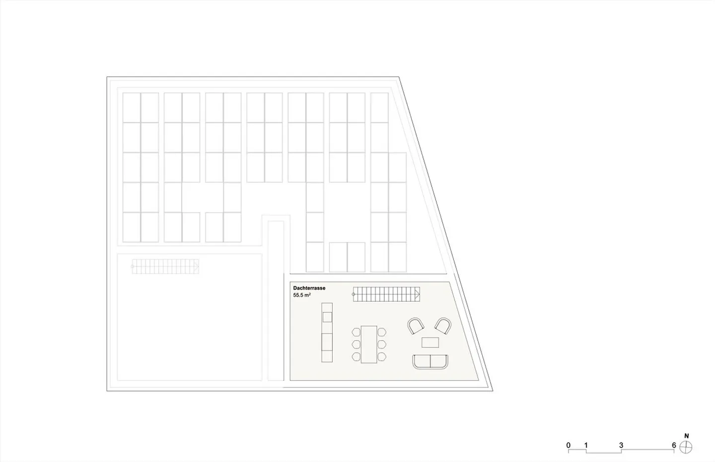 Appartamento Attico Nuovo 4.5 locali con Terrazza sul Tetto 4.B - Foto 9 di 12