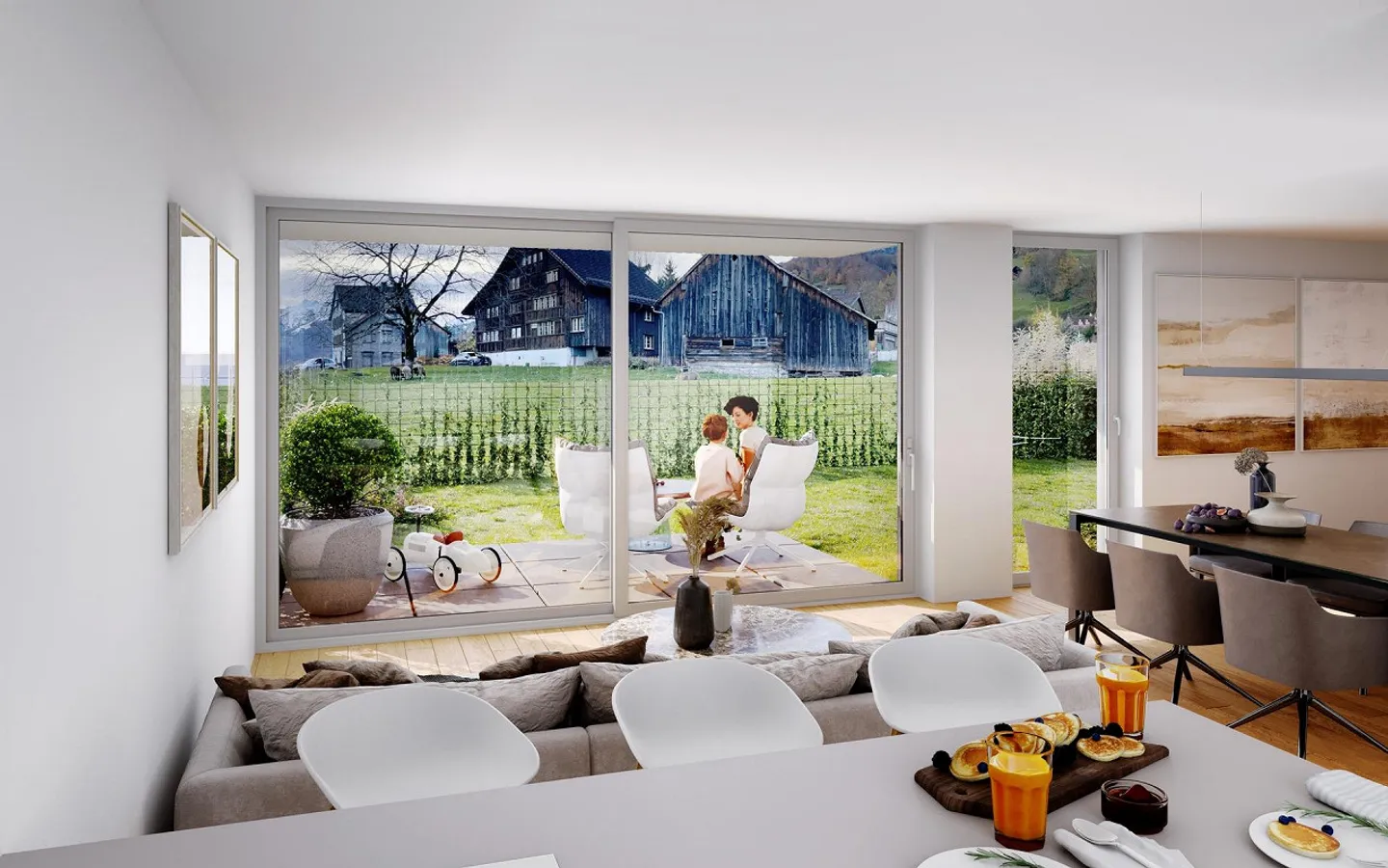 Nuova costruzione: Casa a schiera moderna a Sax in vendita - Foto 12 di 13