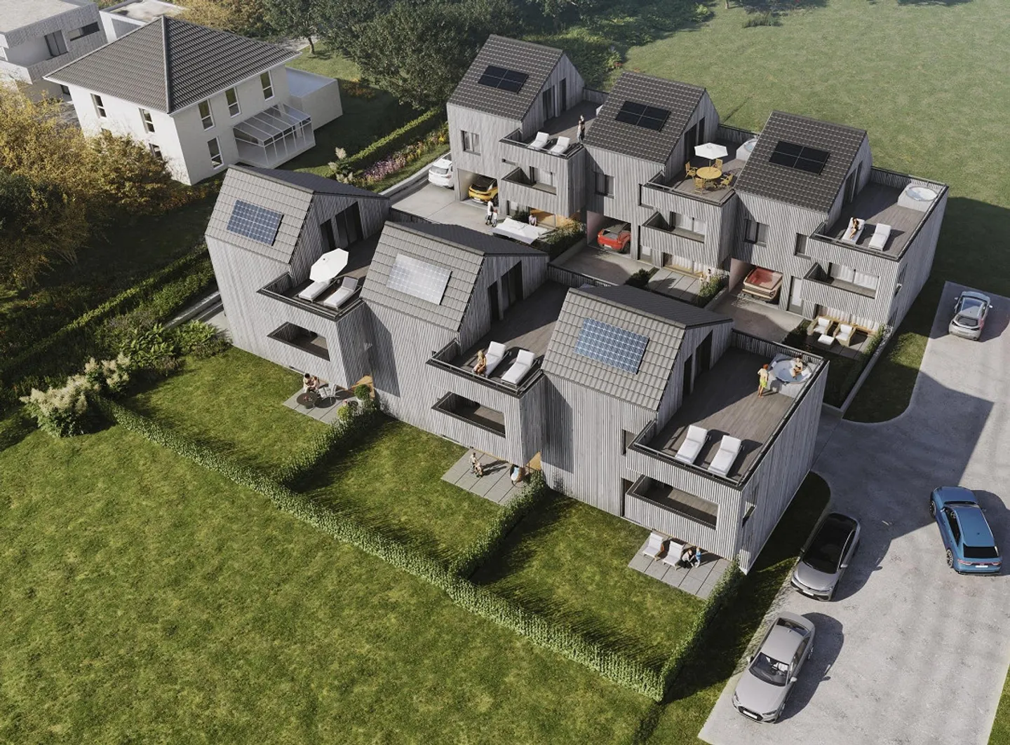Nuova costruzione: Casa a schiera moderna a Sax in vendita - Foto 10 di 13