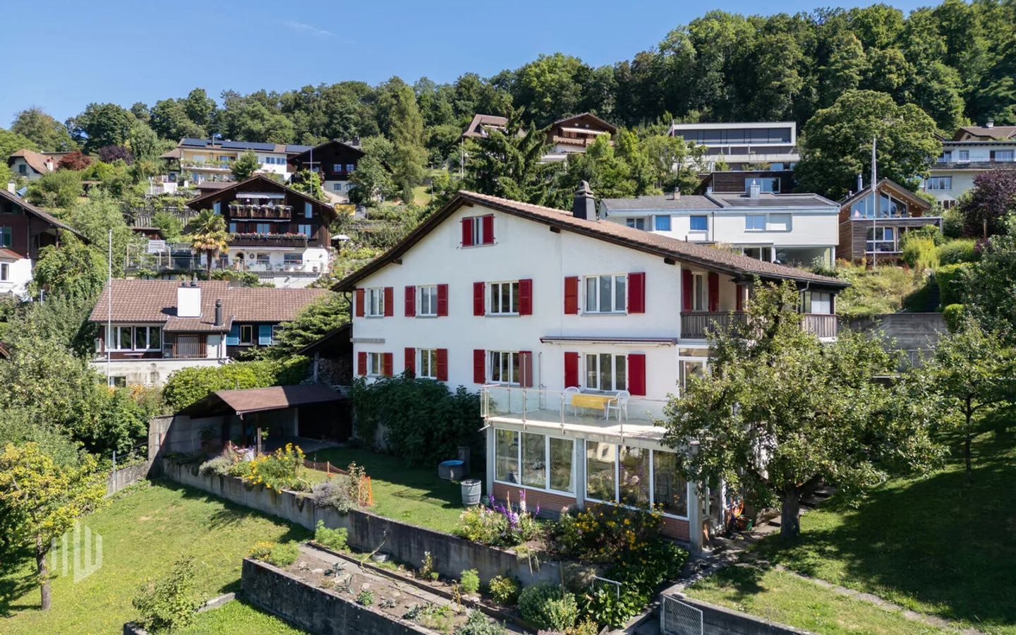 «ImmoWyss -  Einmalige Baulandparzelle an erhobener Lage über Thun» - Foto 5 von 9