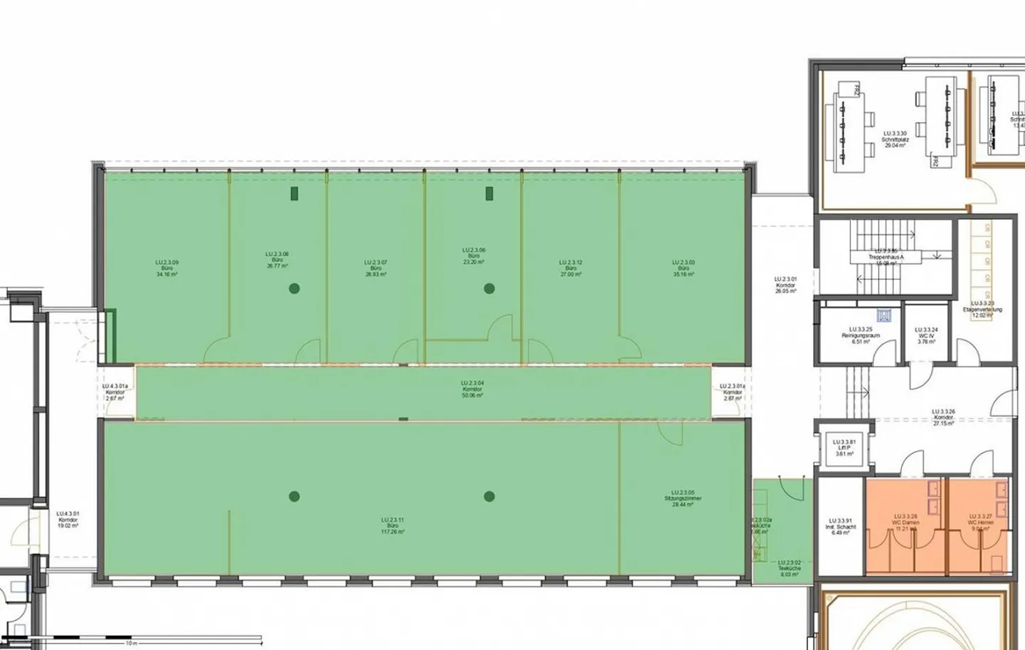 Helle Büroräumlichkeiten mit flexibler Raumaufteilung - Foto 10 von 10