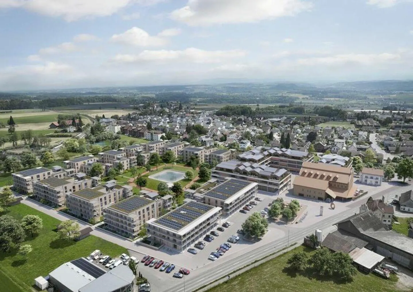 Nouveau bureau dans le quartier Ziegelei à Berg/TG - Photo 7 sur 13