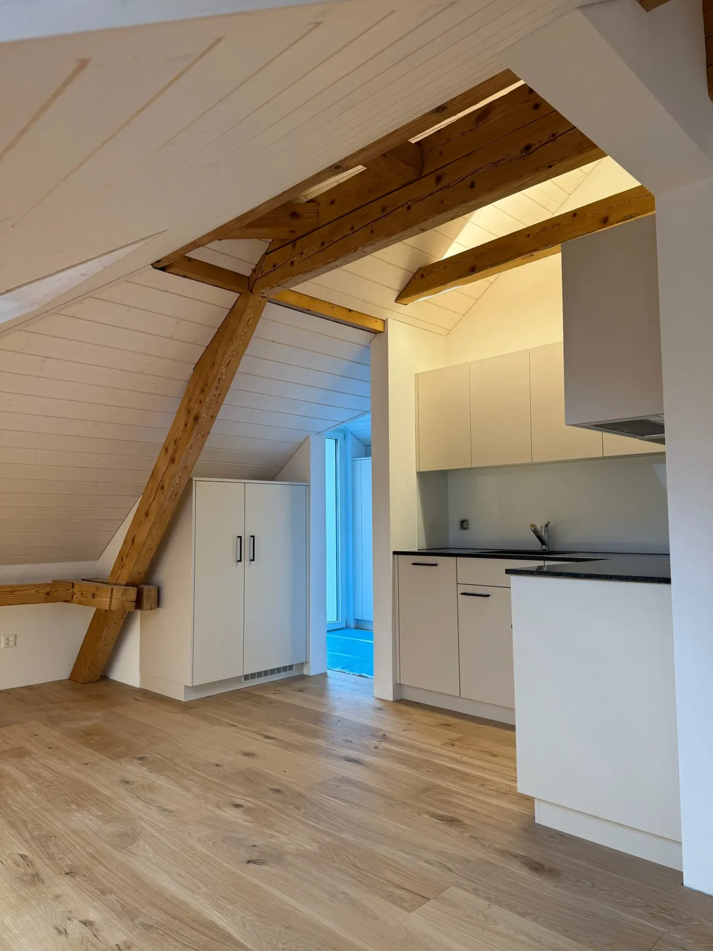 Appartement moderne de 3,5 pièces sous les combles dans un endroit calme à Nesslau - Photo 9 sur 12