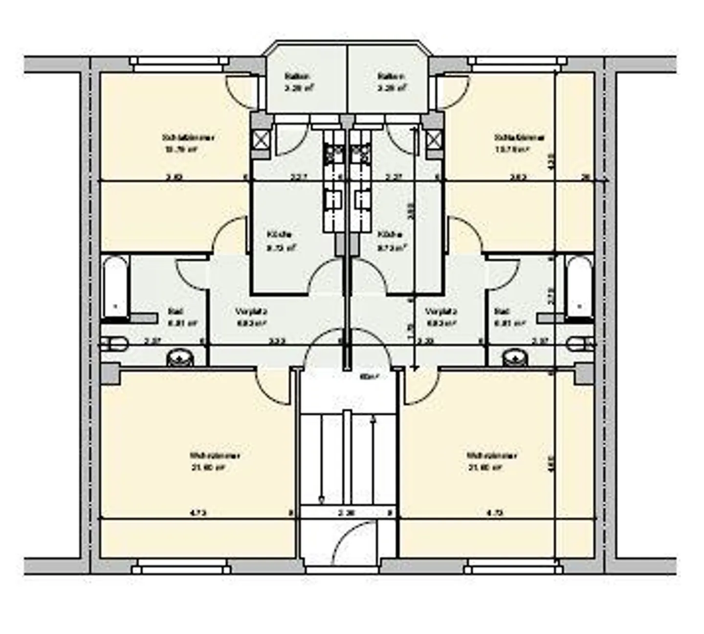 Appartamento simpatico con 2 stanze al piano terra vicino alla clinica Merian Iselin - Foto 7 di 7