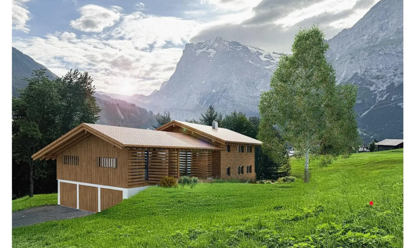 Neubau-Gartenwohnung mit Eigerblick - Foto 3 von 6