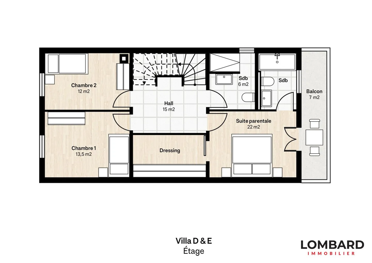 Moderne Familienvilla in der Natur - Foto 9 von 11