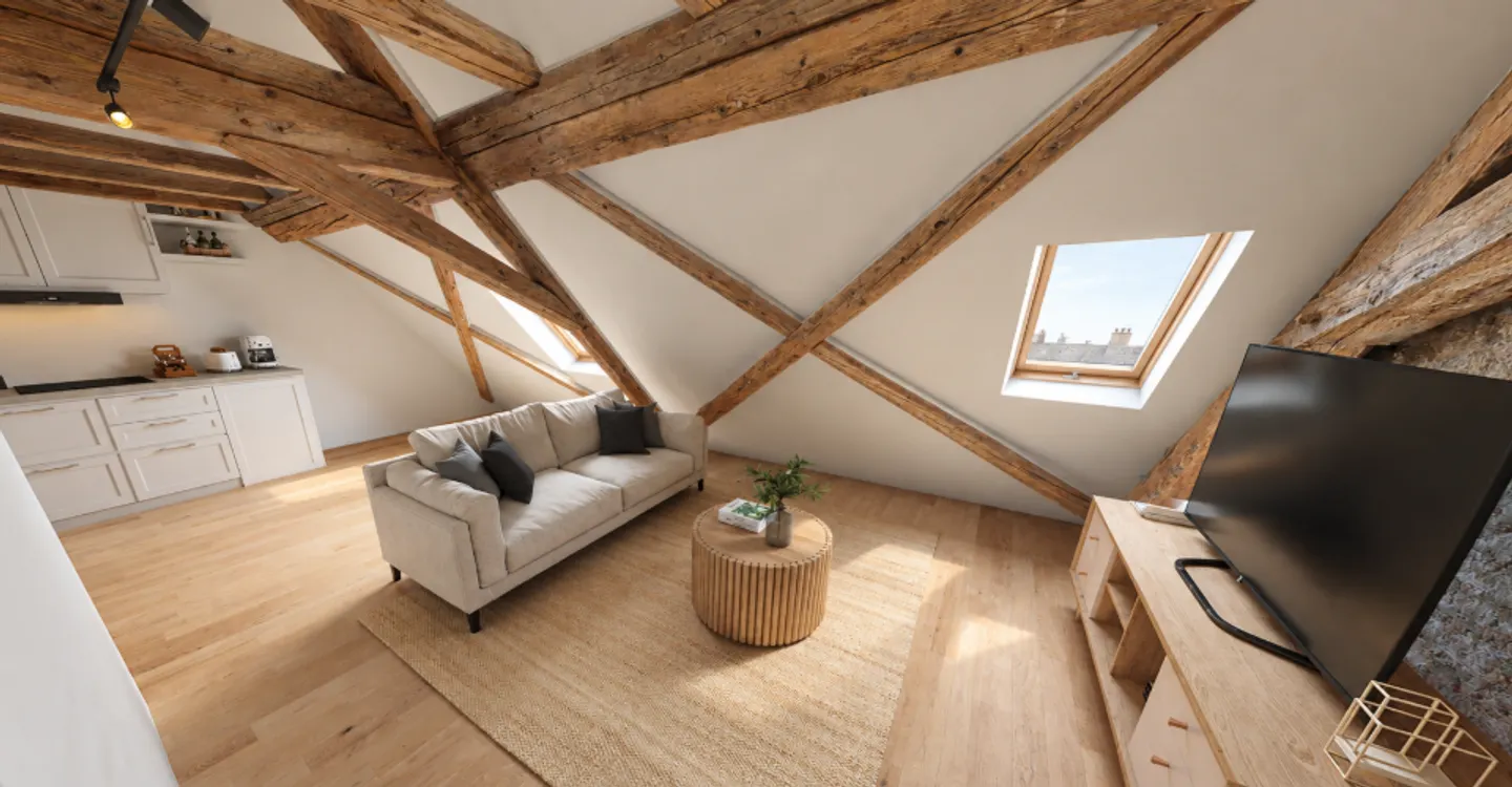 Appartement de 4.5 pièces avec cachet au 2ème étage - Foto 3 von 6