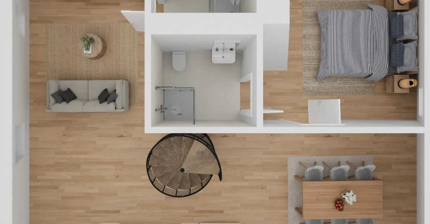Appartement de 4.5 pièces avec cachet au 2ème étage - Foto 5 von 6