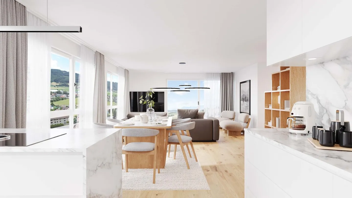 2.5-room condominium with north terrace - Photo 5 of 11