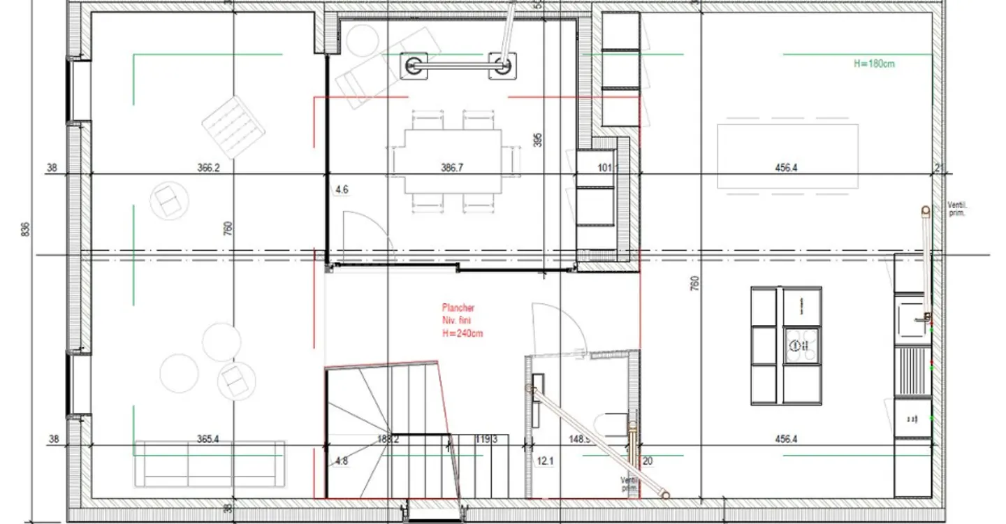 Duplex moderno a Montet - Foto 8 di 11