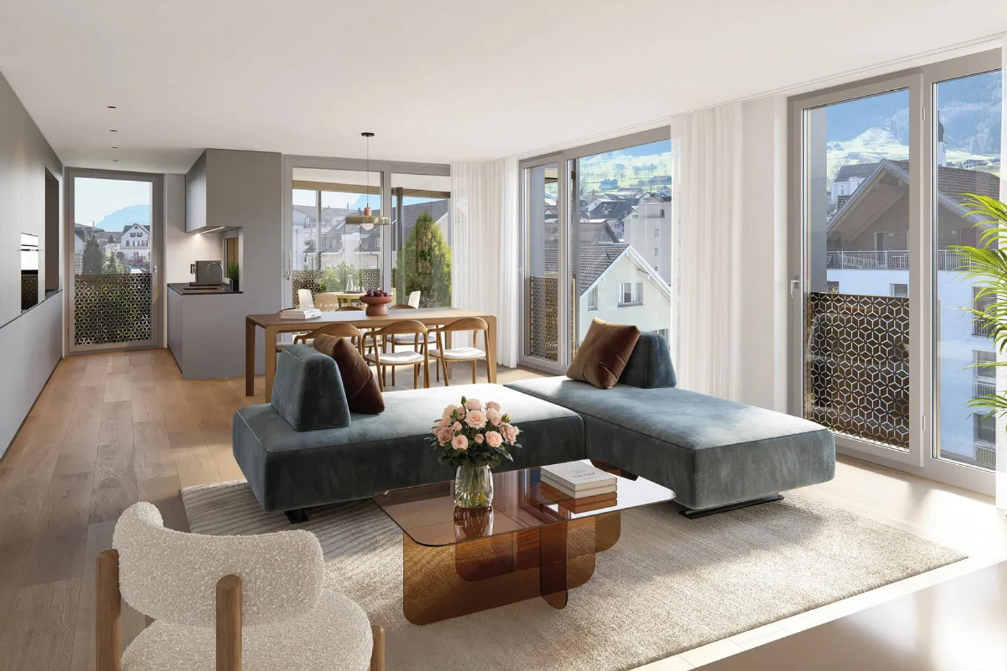 Appartamento nuovo 4.5 locali con loggia 3.B - Foto 1 di 9