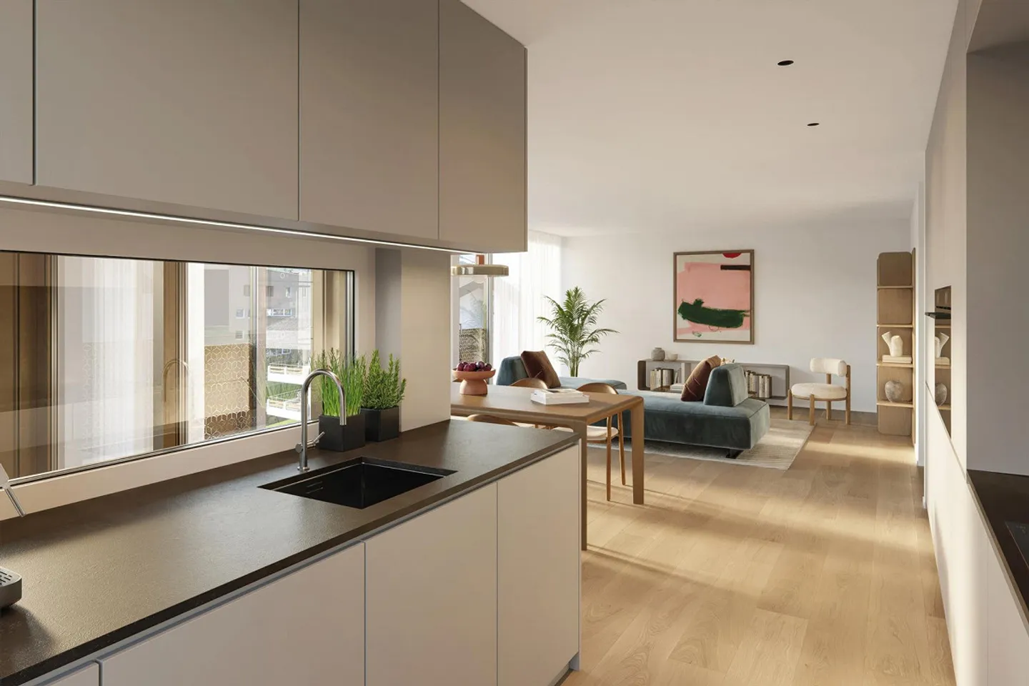 Appartamento nuovo 4.5 locali con loggia 3.B - Foto 3 di 9