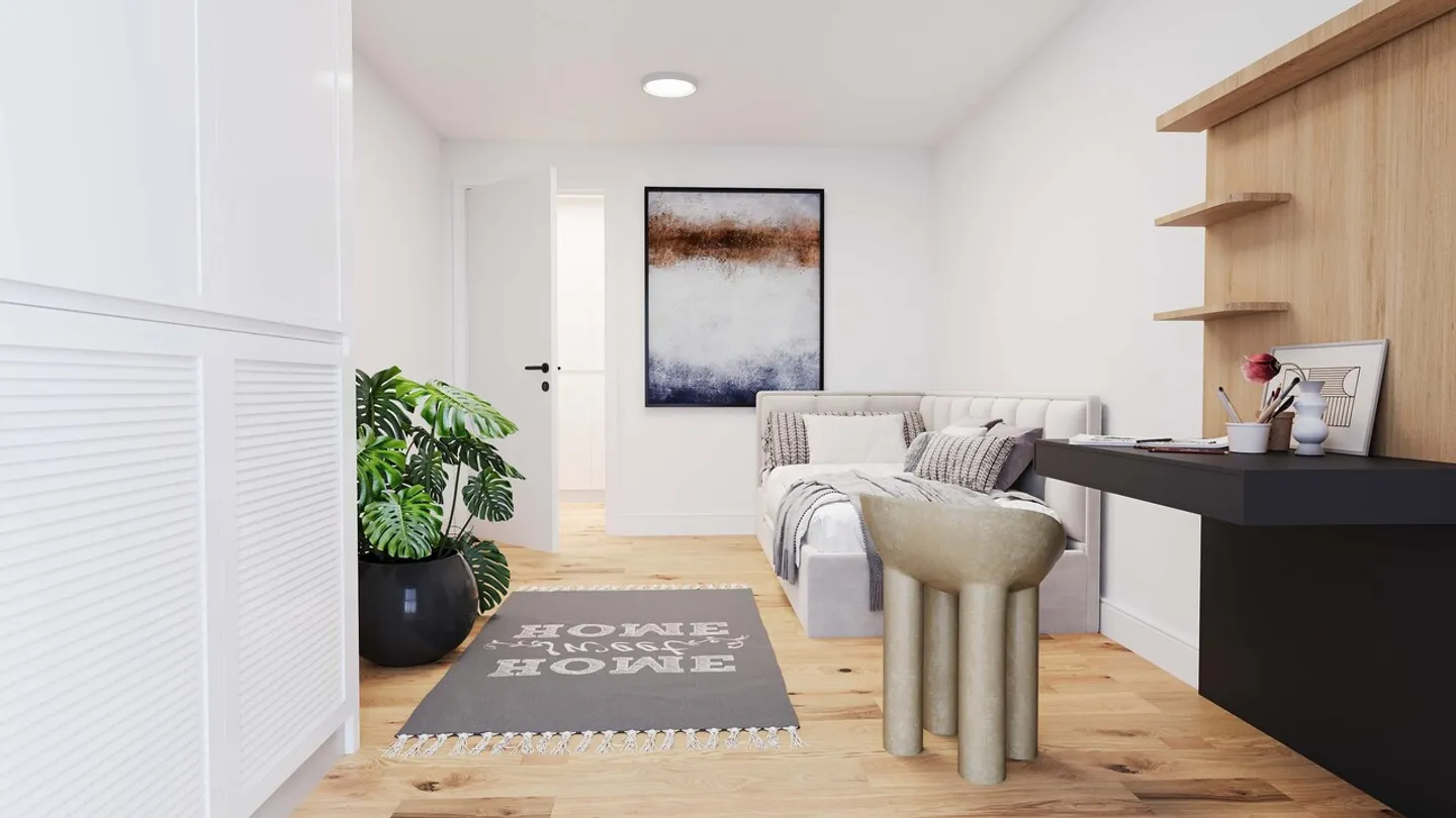 Geräumige Wohnung mit Terrasse - Foto 5 von 11