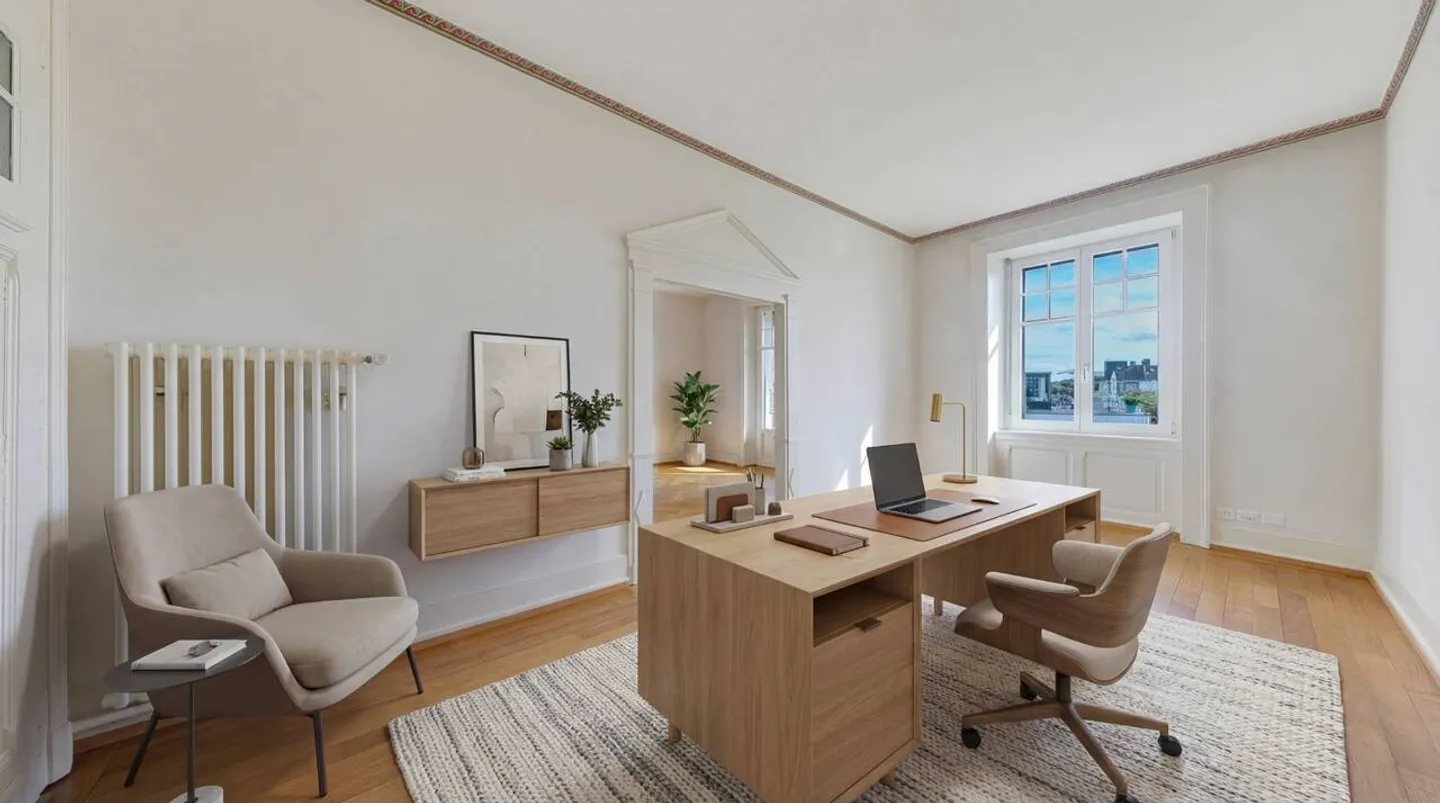 Appartamento sontuoso e spazioso di 155m2 in un prestigioso edificio classificato - - Foto 6 di 8