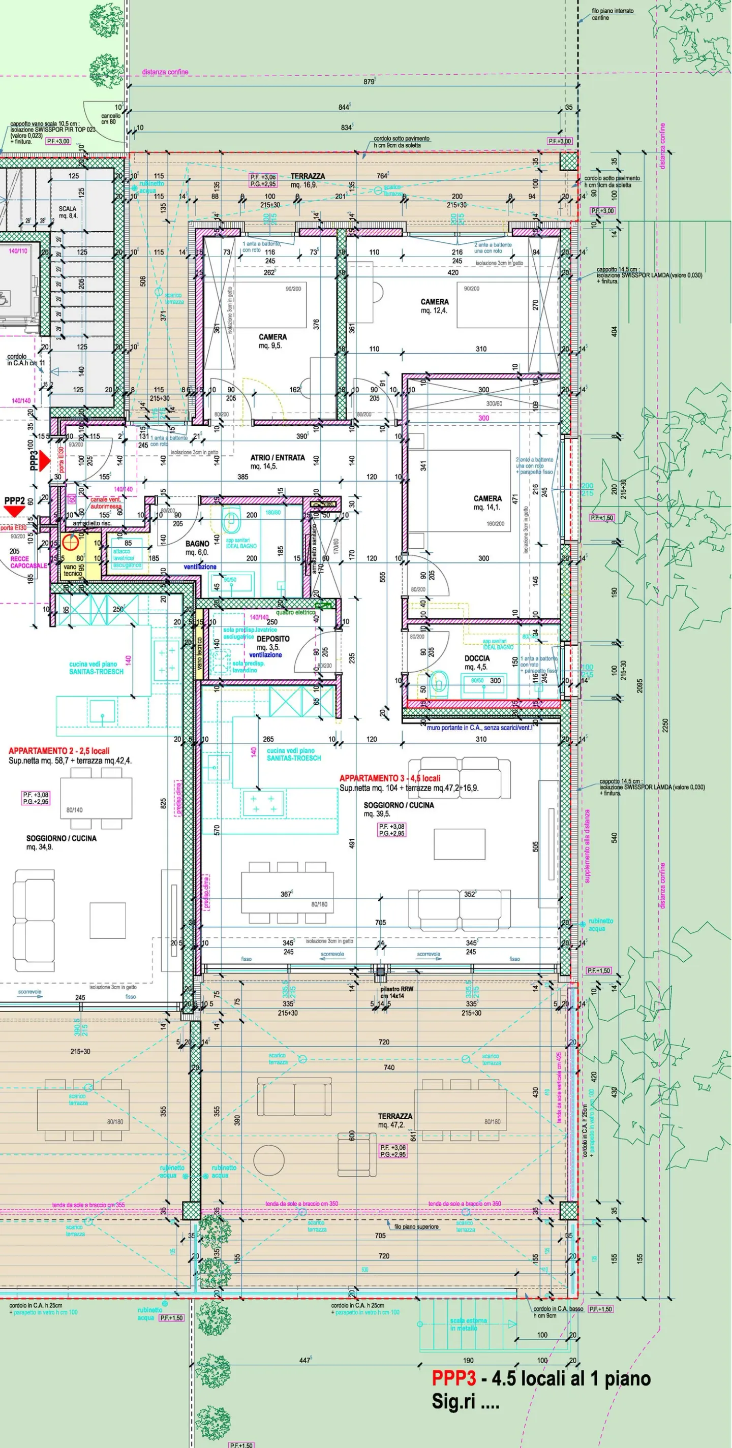 Neue Wohnung mit großem Garten in einer praktischen und ruhigen Lage - Foto 9 von 15