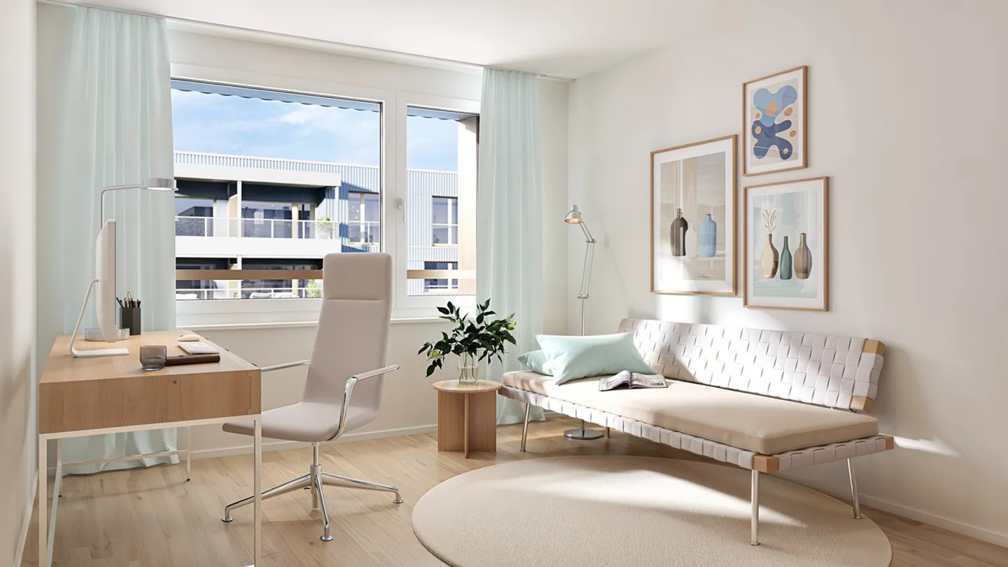 Ruhig, modern, nah bei Bern  3.5-Zimmer zum Wohlfühlen - Foto 4 von 9