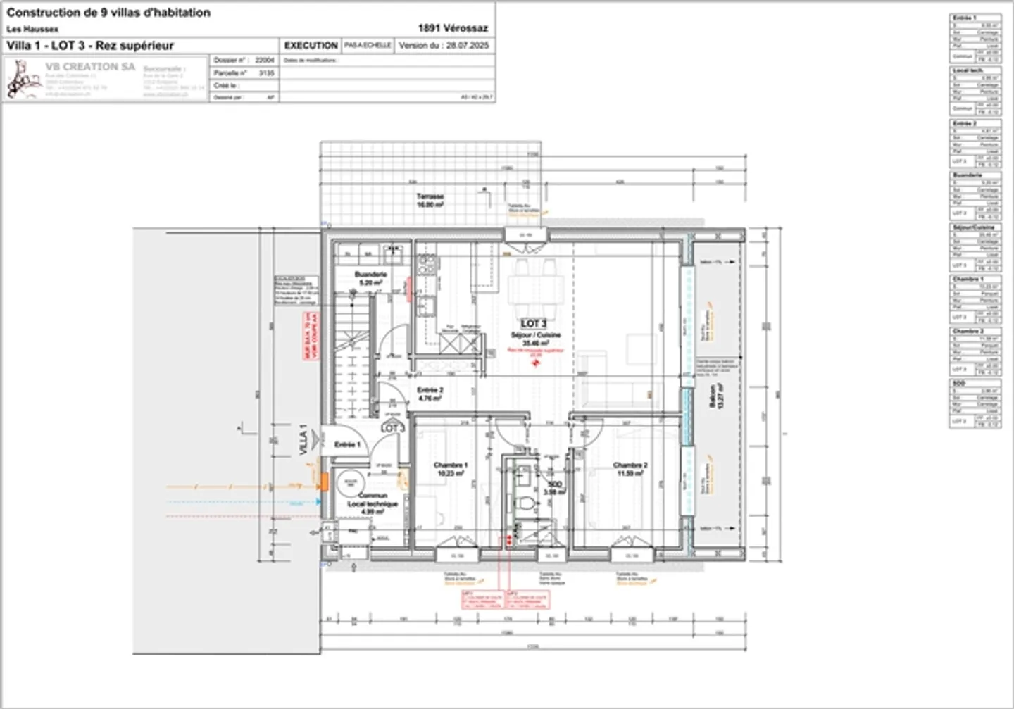 Magnifique appartement de 3,5 pièces à Vérossaz - Photo 9 sur 10