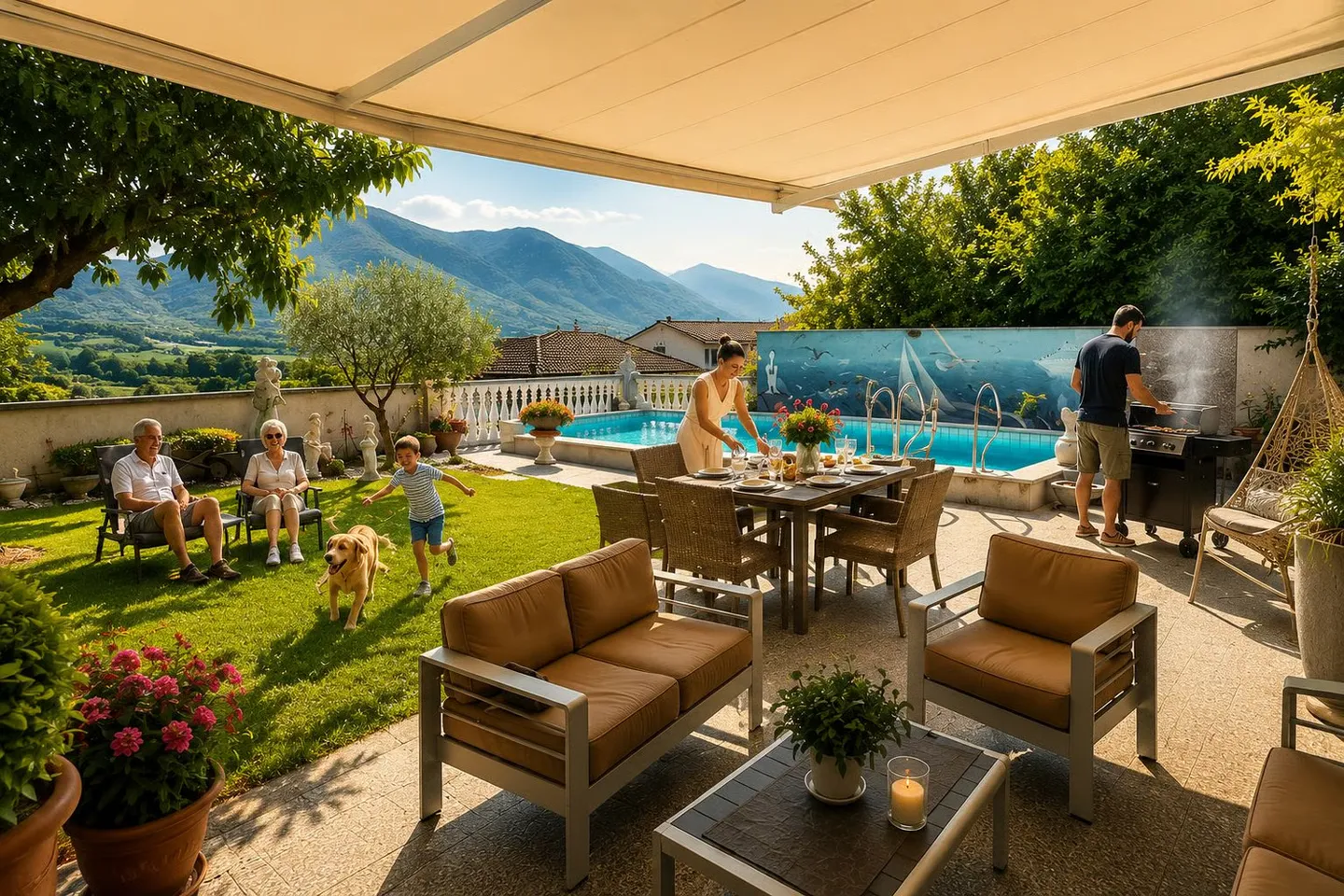 Exklusive Villa mit Pool im Tessin - Foto 1 von 15
