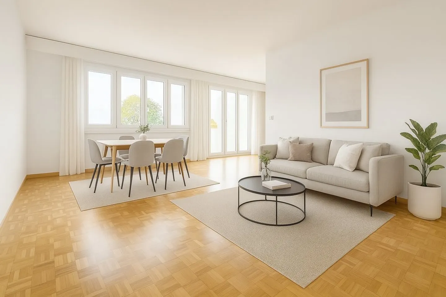 Appartement attrayant de 3,5 pièces avec balcon dans un emplacement calme à Grenchen - Photo 9 sur 12