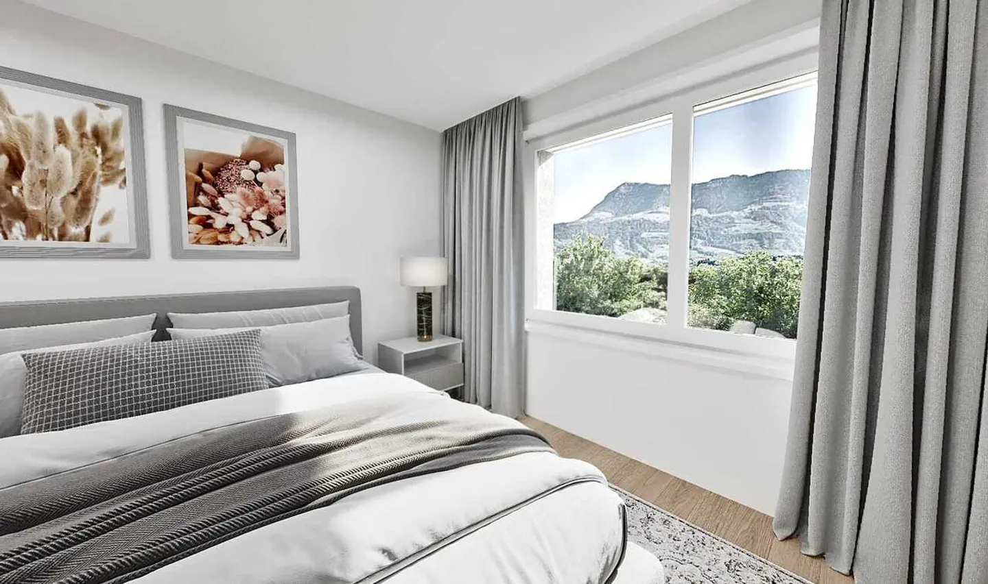 Luxurious 4.5-room penthouse apartment with breathtaking views of the Alps! - Photo 10 of 13