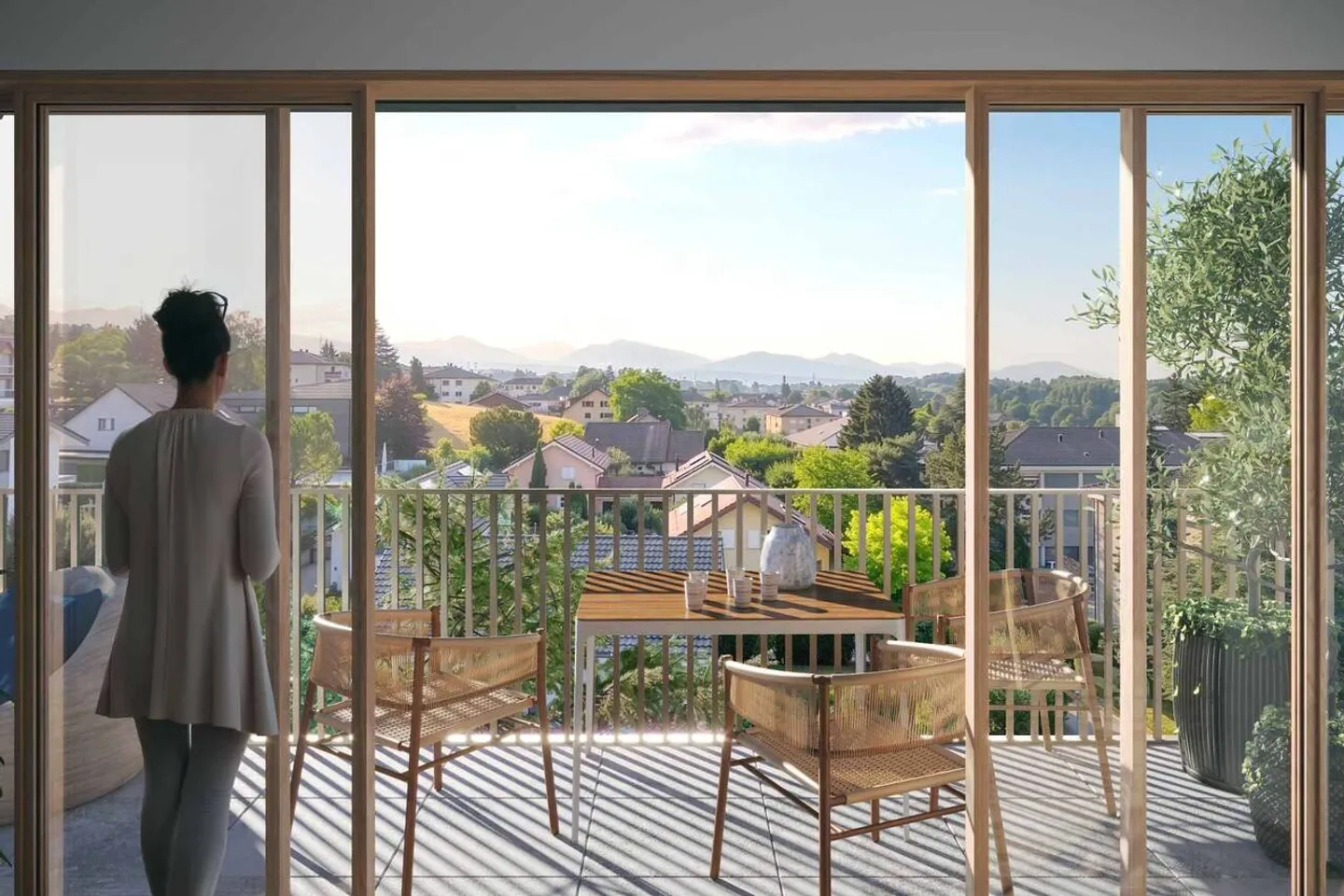 Neue Promotion Geräumige 4,5-Zimmer-Wohnung im 2. Stock mit privatem Garten im Erdgeschoss. - Foto 2 von 4