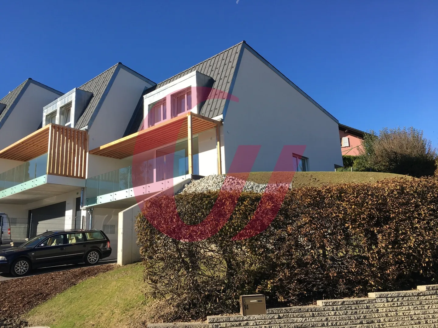 Casa contigua di 5,5 stanze a Le Pâquier! - Foto 3 di 12
