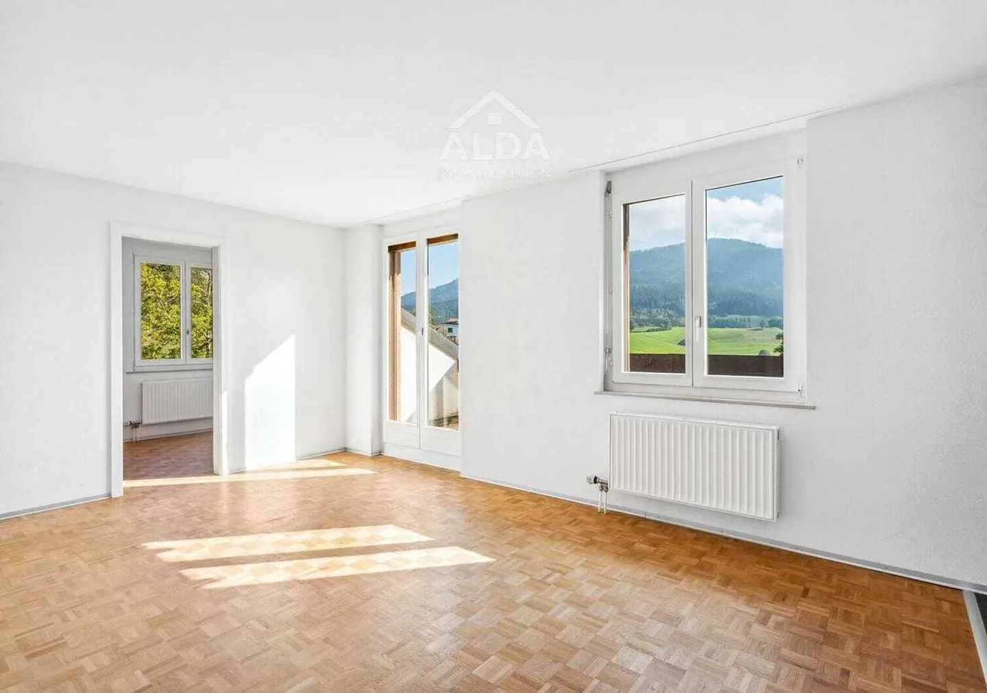 2.5-Room Attic Apartment with View in Plasselb - Buy - Photo 2 of 9