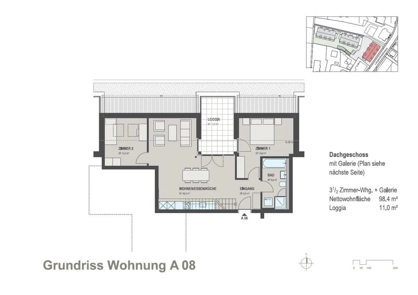 Modernes Apartment in Lotzwil - Foto 8 von 11