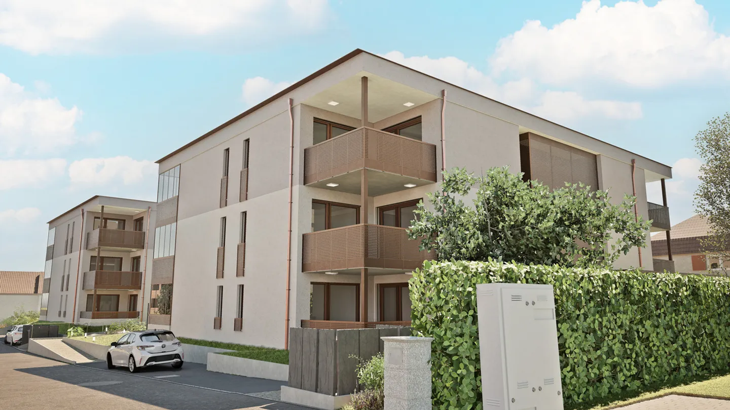 Moderne Neubauwohnungen direkt in Liestal - Photo 1 of 4