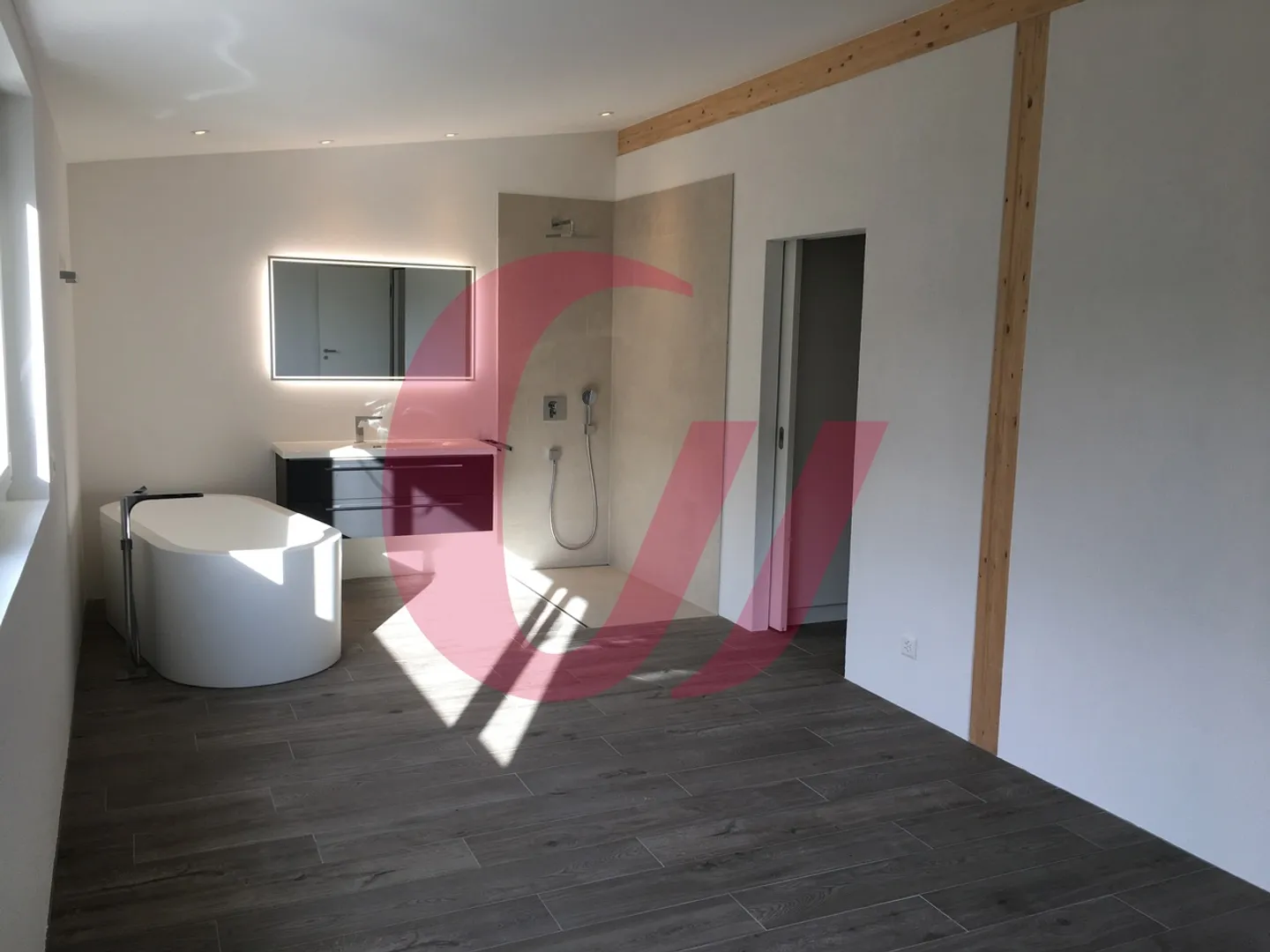 Casa contigua di 5,5 stanze a Le Pâquier! - Foto 11 di 12